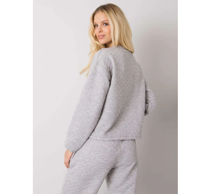 Mikina RV BL 7446.99 sivá