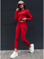 Dámské tepláky RELAX červené Dstreet model 21978577 - FashionStreet Dámské tepláky RELAX červené Dstreet model 21978577 - FashionStreet