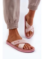 Dámské žabky Big Star model 21652733 Růžové - Big Star Shoes