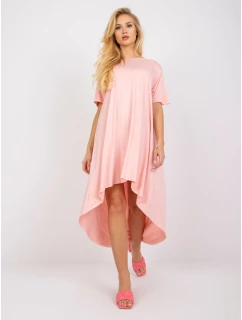 Dámske šaty RV SK R4889.09 lososové