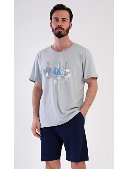 Pánské pyžamo šortky model 21293268 - Vienetta MAN Pánské pyžamo šortky model 21293268 - Vienetta MAN