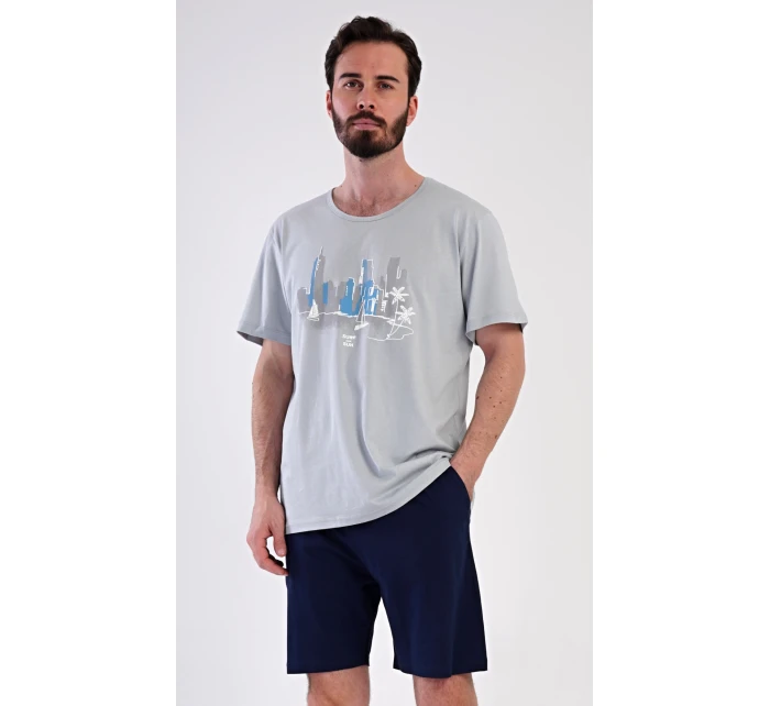 Pánské pyžamo šortky model 21293268 - Vienetta MAN Pánské pyžamo šortky model 21293268 - Vienetta MAN