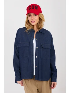 Košeľa s dlhým rukávom model 224205 Taliansko Moda