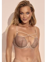 Měkká podprsenka model 21103893 Latte - Kinga
