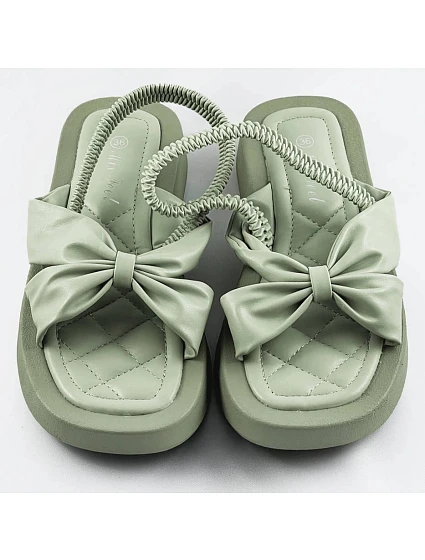 Zelené sandály na platformě model 17352307 - Mix Feel