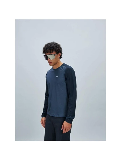 Cyklistické tričko POC M's Motion Air L/S Jersey, tmavě modré