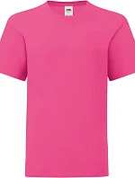 Fruit of the Loom Kids Iconic 150 T Detské tričko 16.1023 fuchsiová