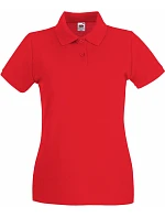 LadyFit Premium Polo Dámské piqué polo model 22442216 red - Fruit of the Loom LadyFit Premium Polo Dámské piqué polo model 22442216 red - Fruit of the Loom