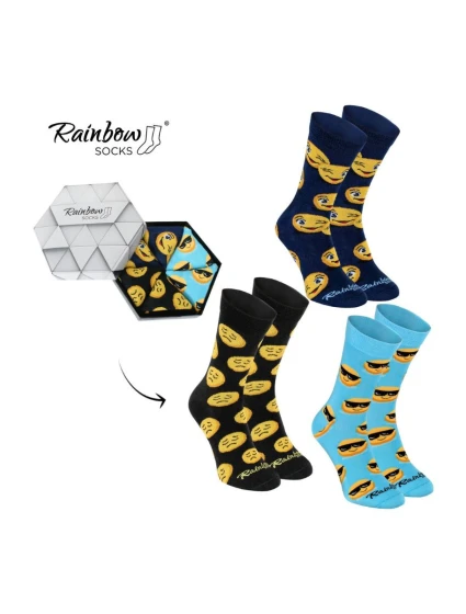 Duhové Ponožky   3 model 21606861 - ZOOKSY/RAINBOW SOCKS