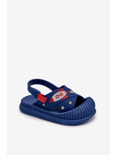 Klapki Sandałki Dziecięce 83525 Ipanema Cute Baby Granatowe