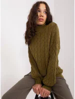 Sweter AT SW model 19018702 khaki - FPrice