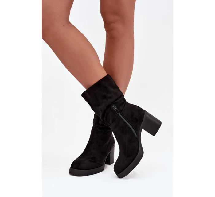 Topánky na podpätku model 220695 Step in style