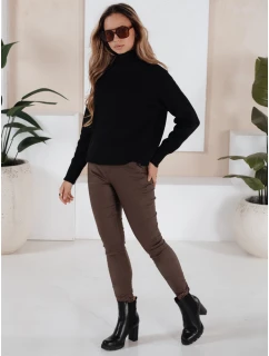 Dámské kalhoty hnědé Dstreet model 21971919 - FashionStreet