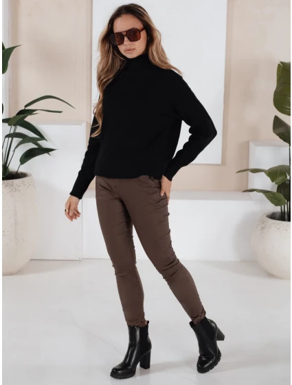 Dámské kalhoty hnědé Dstreet model 21971919 - FashionStreet