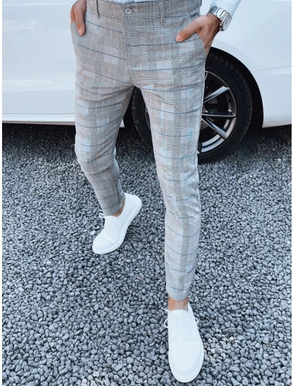 Pánské světle šedé kalhoty Dstreet model 21977306 - FashionStreet