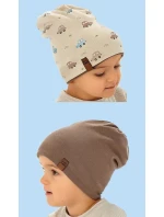 AJS 50-076 obojstranná detská čiapka