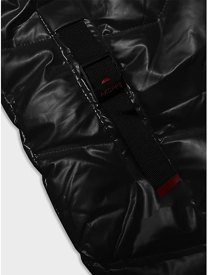 Černá dámská vypasovaná zimní bunda Line model 21247531 - ROSSE LINE Černá dámská vypasovaná zimní bunda Line model 21247531 - ROSSE LINE