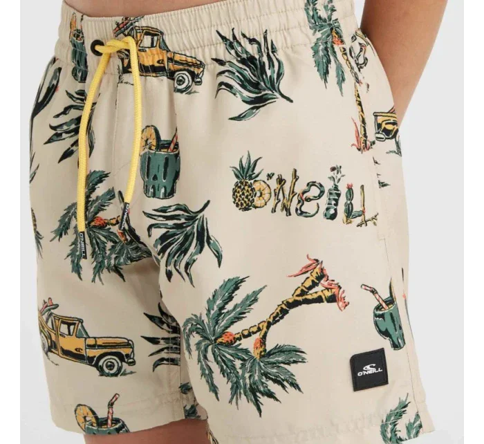 O'Neil Mix & Match Cali Print 13'' plavecké šortky Jr 92800613864 O'Neil Mix & Match Cali Print 13'' plavecké šortky Jr 92800613864