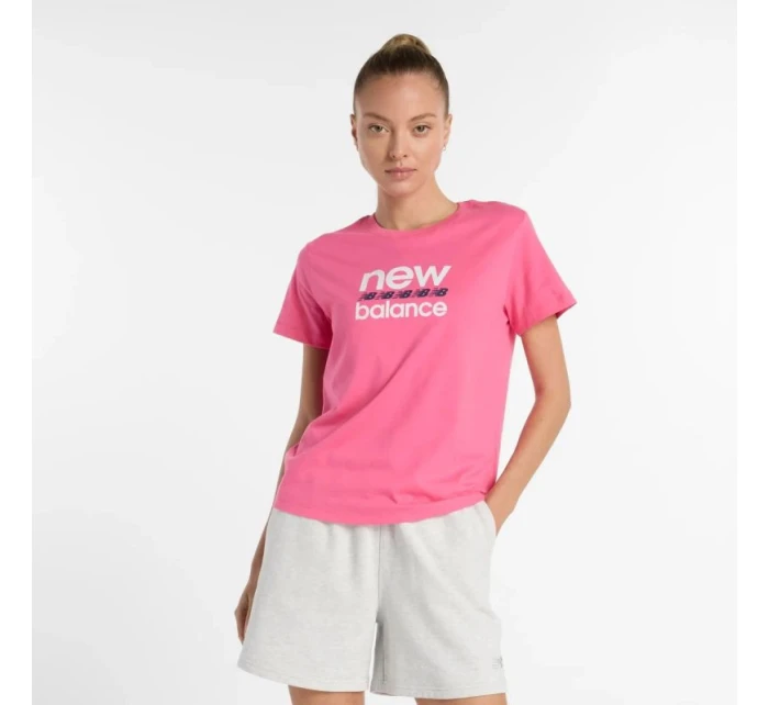 New Balance Športové grafické tričko W WT51540DAB New Balance Športové grafické tričko W WT51540DAB