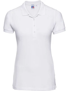 Dámské elastické piqué polo 10. white model 22473793 - Russell Athletic