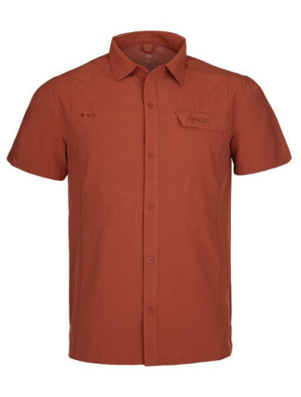 Pánske outdoorové tričko Bombay-m tmavo červená - Kilpi