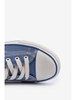 Trampki Męskie Big Star NN174060 Niebieskie