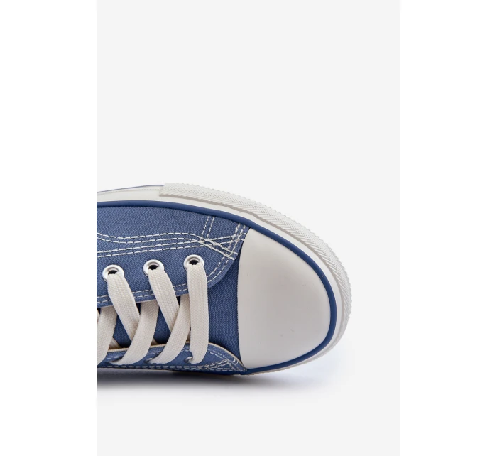 Trampki Męskie Big Star NN174060 Niebieskie