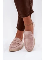 Dámské z eko semiše Špinavě růžová model 21900438 - Boto