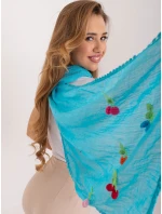 Závoj AT CH TD816.26 modrý