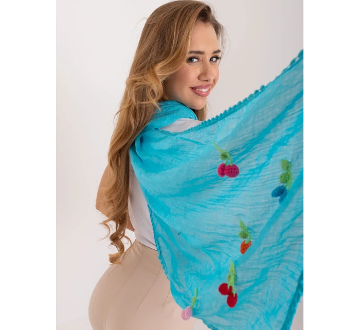 Závoj AT CH TD816.26 modrý