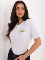 T shirt model 21798124 biały - FPrice