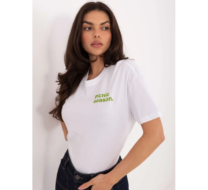 T shirt model 21798124 biały - FPrice