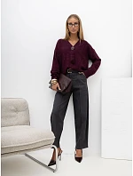Sweter IR SW model 22544386 bordowy - FPrice