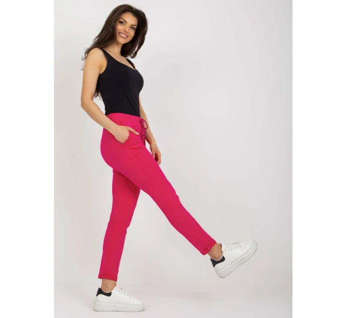 Spodnie dresowe RV DR model 18484355 fuksjowy - FPrice Spodnie dresowe RV DR model 18484355 fuksjowy - FPrice