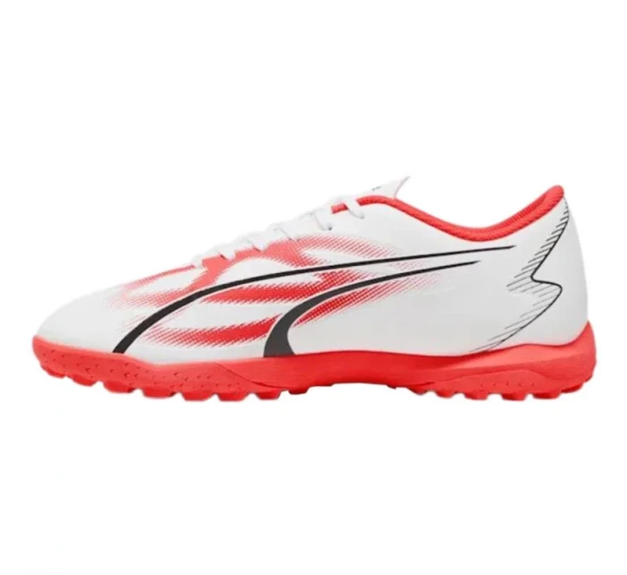 Futbalové topánky Ultra Play TT M 107528 01 biele/neónovo ružové - Puma