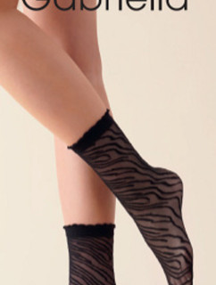 Dámske vzorované ponožky AMA