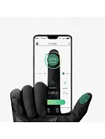 Cyklistické rukavice Rockbros jar/leto/jeseň, plné, veľkosť: L - čierne