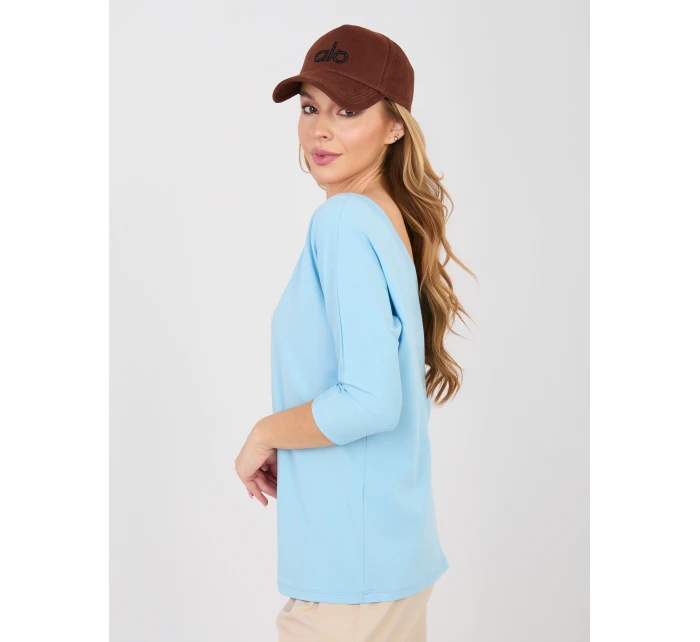 Bluzka RV BZ model 22013702 jasny niebieski - FPrice