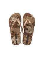 Dámske žabky Animal W 83617AY384 Brown with beige pattern - Ipanema