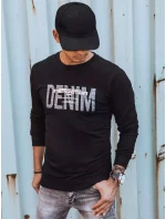 Pánská mikina s potiskem černá Dstreet model 21966058 - FashionStreet