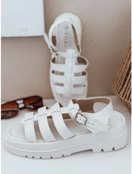 SERALINA dámske sandále biele FashionStreet ZY0963 SERALINA dámske sandále biele FashionStreet ZY0963