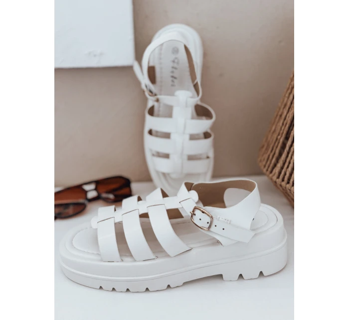 SERALINA dámske sandále biele FashionStreet ZY0963 SERALINA dámske sandále biele FashionStreet ZY0963