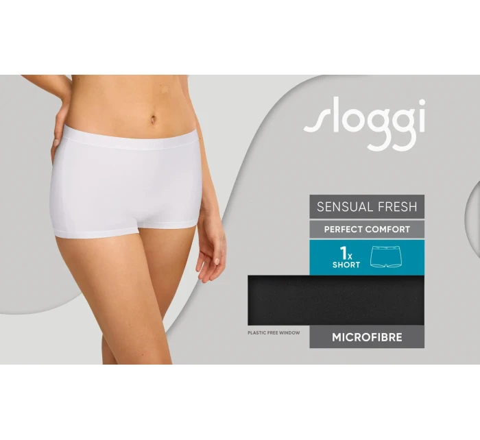 Dámske krátke nohavice Sensual Fresh - BLACK - black 0004 - SLOGGI