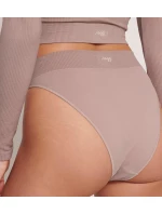 Dámske nohavičky EVER Infused Aloe High leg - FOGGY MAUVE - béžové 6116 - SLOGGI