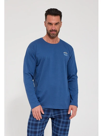Pyžamo   dlouhé rukávy, velikosti 3XL–5XL model 22334467 - Cornette
