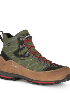 Aku Trekker Gore-tex pánska členková treková obuv zelená