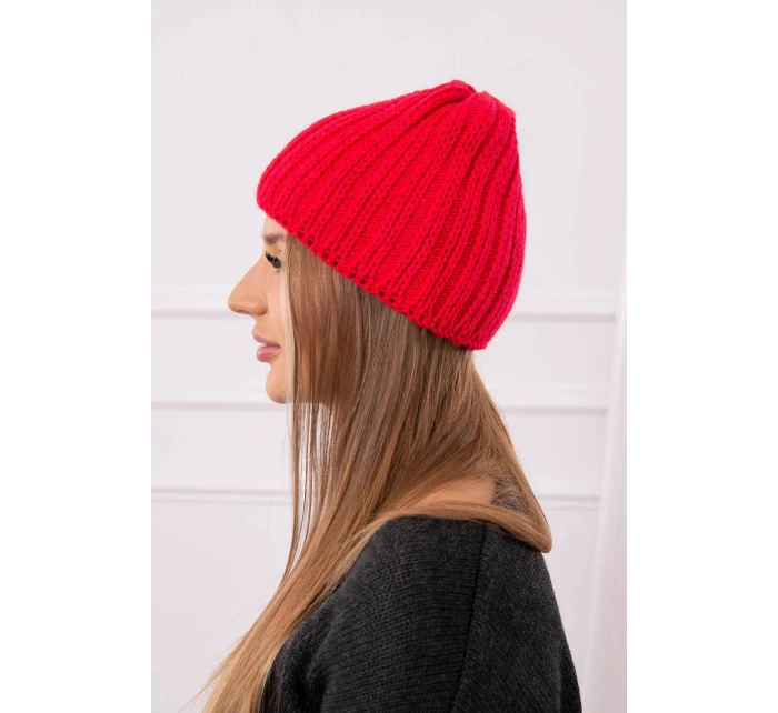 Dámska čiapka Rebecca K345 červená