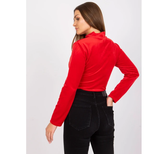 Halenka DHJ BZ model 17041705 červená - FPrice Halenka DHJ BZ model 17041705 červená - FPrice