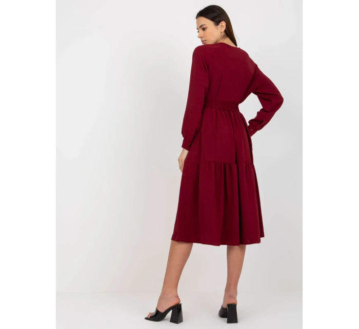 Dámske šaty TW SK BI 2021706 šaty.93P gaštanová - FPrice Dámske šaty TW SK BI 2021706 šaty.93P gaštanová - FPrice