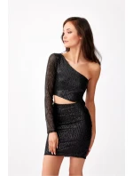 Večerní šaty model 20863432 černé - Roco Fashion